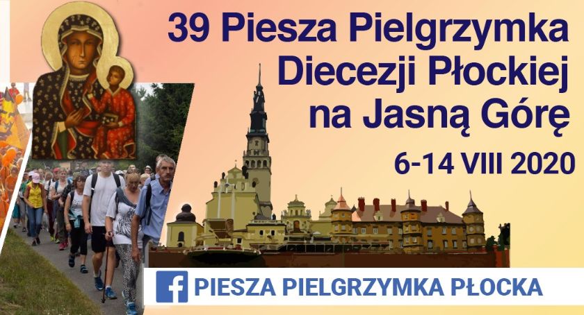 Sztafeta pielgrzymkowa na Jasną Górę. Kiedy wyruszą wierni z Ciechanowa?