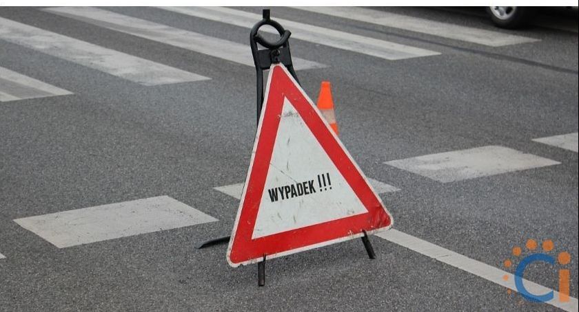 Zderzenia motocykla z osobówką w Ciechanowie
