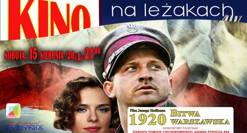 Kino na leżakach z okazji 100. lecia Bitwy Warszawskiej