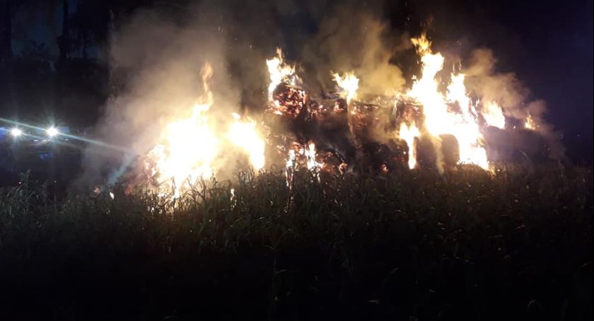 Ponad 4 godziny walczyli z pożarem w powiecie ciechanowskim [zdjęcia]