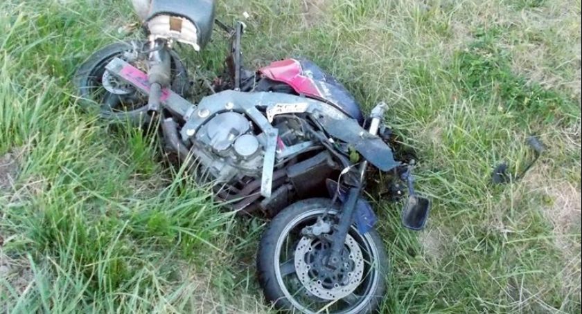 Poważny wypadek pod Ciechanowem [zdjęcia]
