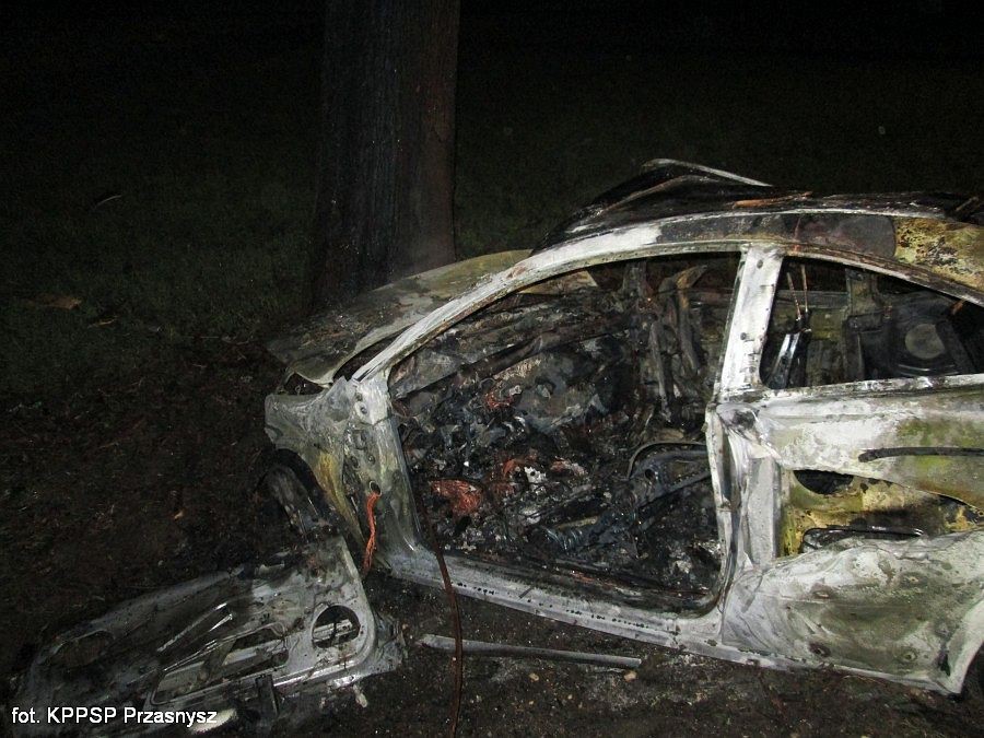 Tragedia pod Gruduskiem: 22 - latek zginął w wypadku