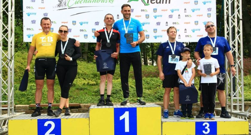 Opinogóra na sportowo. I Powiatowy Duathlon za nami [zdjęcia]