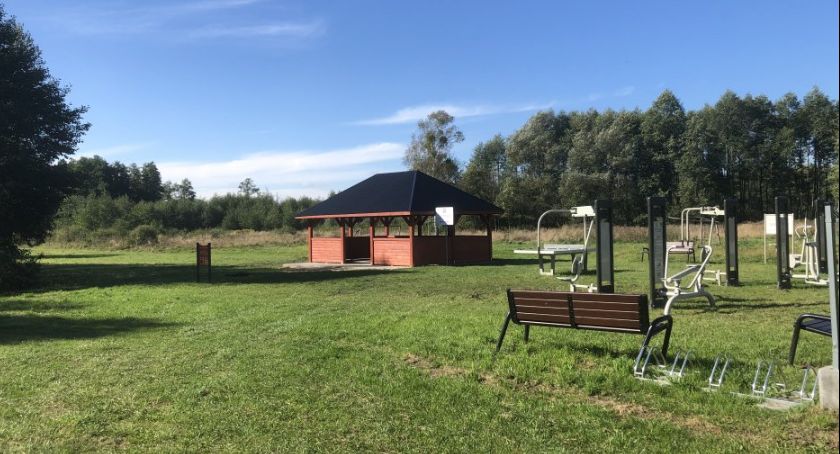 Mieszkańcy gminy Glinojeck mogą korzystać z nowej altany [zdjęcia]