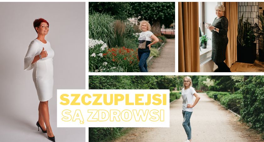 Szczuplejsi są zdrowsi!  Zadbaj z nami o swoją odporność.