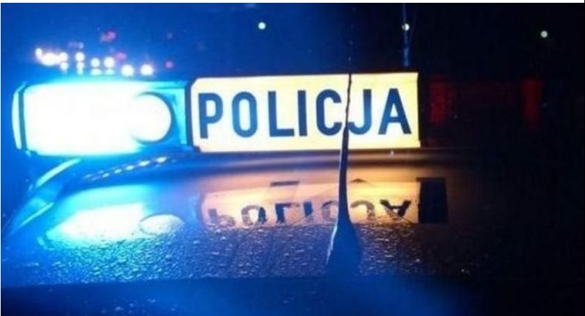 Drzewo przewróciło się na jadący samochód