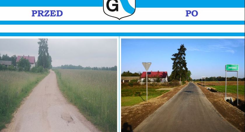 Przebudowana droga w gminie Glinojeck [zdjęcia]