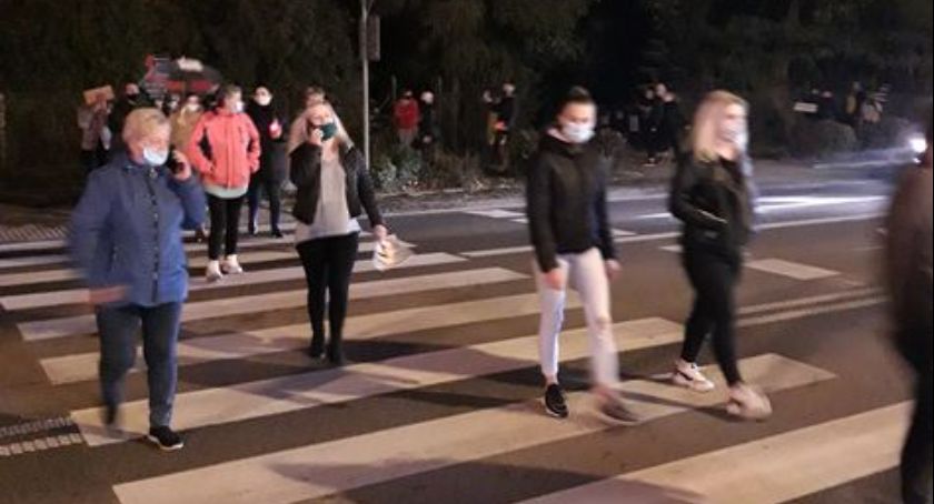 Glinojeck dołączył do strajku kobiet