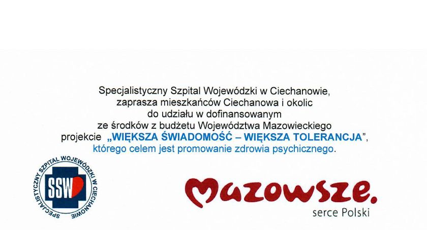 Ciechanowski Szpital zaprasza mieszkańców do udziału w projekcie
