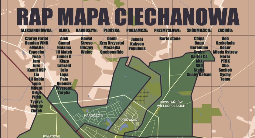 Ciechanów w lustrze rapu. Muzyczna mapa miasta [wideo]