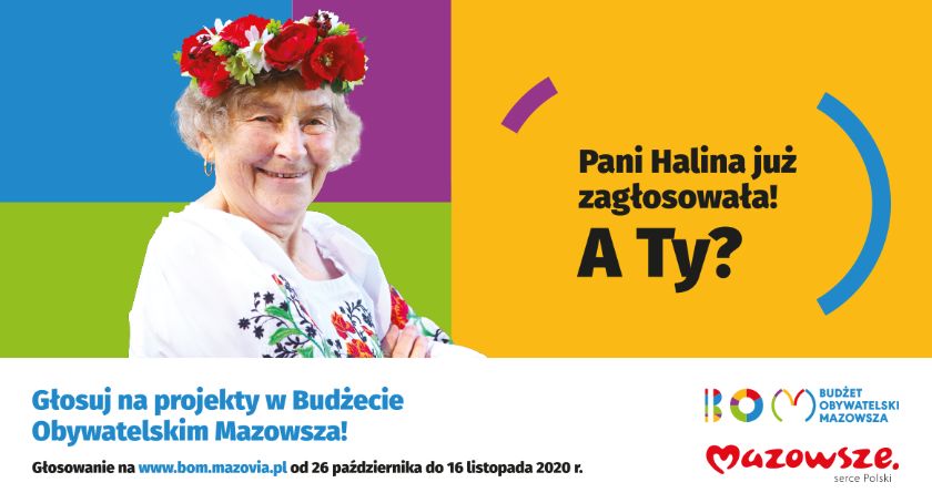 Ostatnie dni głosowania w Budżecie Obywatelskim Mazowsza