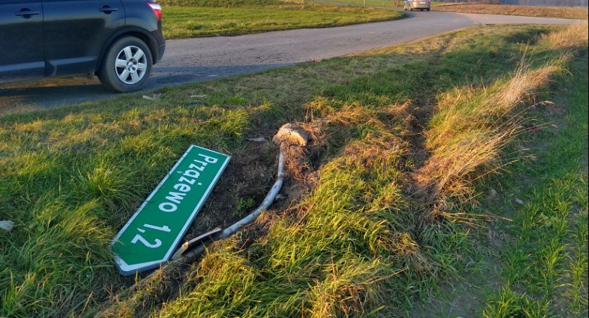 Dewastacje na drogach powiatowych [zdjęcia]