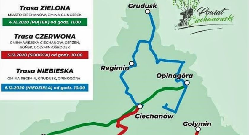 Powiatowy Zaprzęg Świętego Mikołaja rusza w trasę. Odwiedzi kilkadziesiąt miejscowości