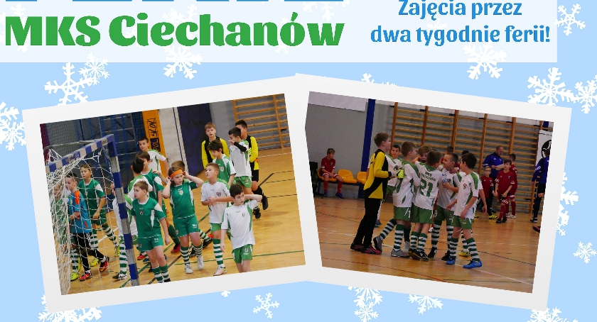 MKS Ciechanów zaprasza do udziału w piłkarskich feriach. Już można się zgłaszać