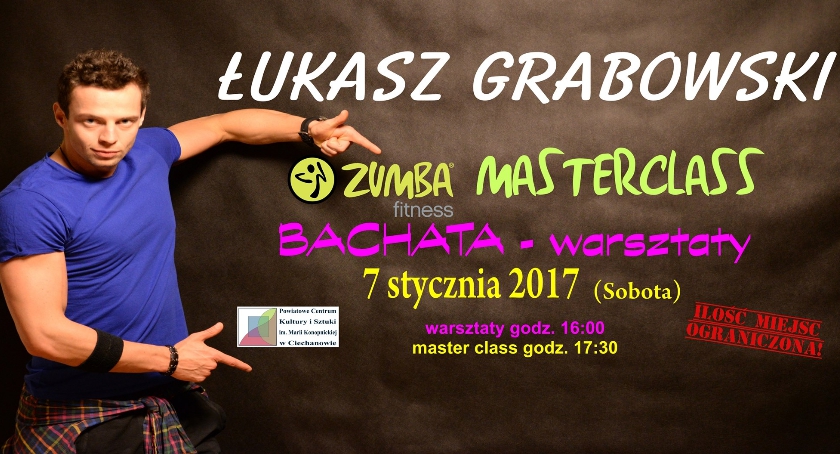 Zumba z Łukaszem Grabowskim w PCKiSz
