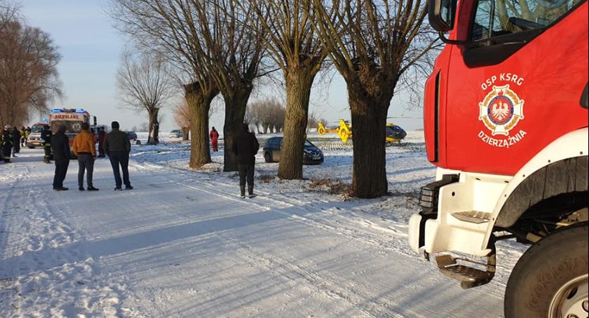 Z ostatniej chwili: Poważny wypadek drogowy. Wezwano dwa śmigłowce LPR
