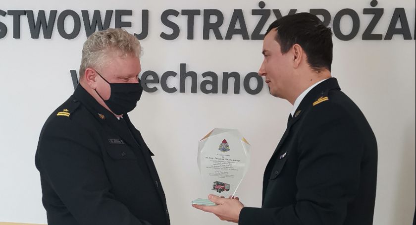 Po blisko 30 latach zakończył służbę w ciechanowskiej straży pożarnej [zdjęcia]