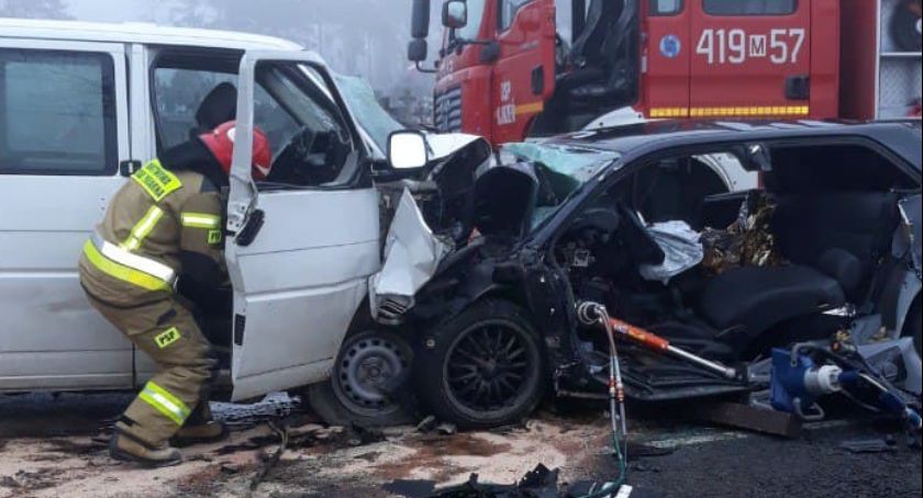 Siedem osób rannych w wypadku na terenie powiatu ciechanowskiego [zdjęcia]