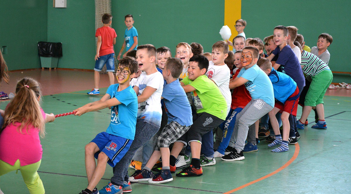 Dzień Dziecka i Sportu w ciechanowskiej 