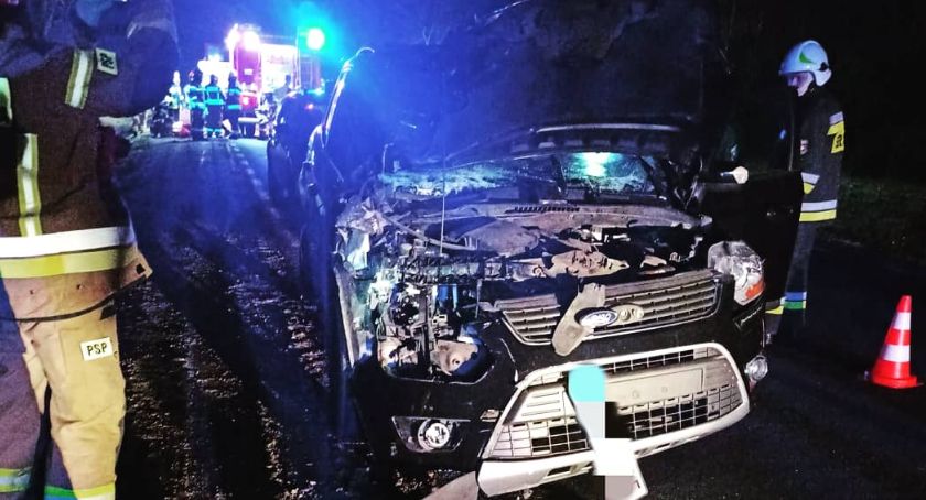 Doznali obrażeń twarzy. Ciechanowska policja apeluje o ostrożność