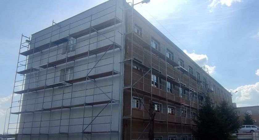 Siedziba ciechanowskich strażaków zmienia oblicze