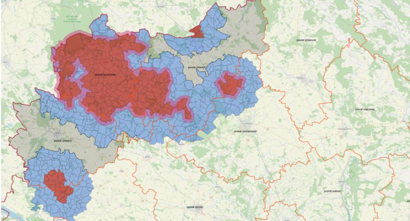 Część powiatu ciechanowskiego obszarem zapowietrzonym i zagrożonym. Jest nakaz uboju drobiu