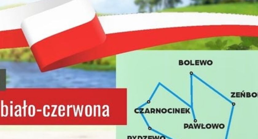 Przejedź przez powiat ciechanowski biało-czerwoną trasą