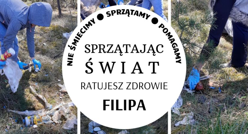 Posprzątaj swoją okolicę i pomóż Filipowi z Ciechanowa
