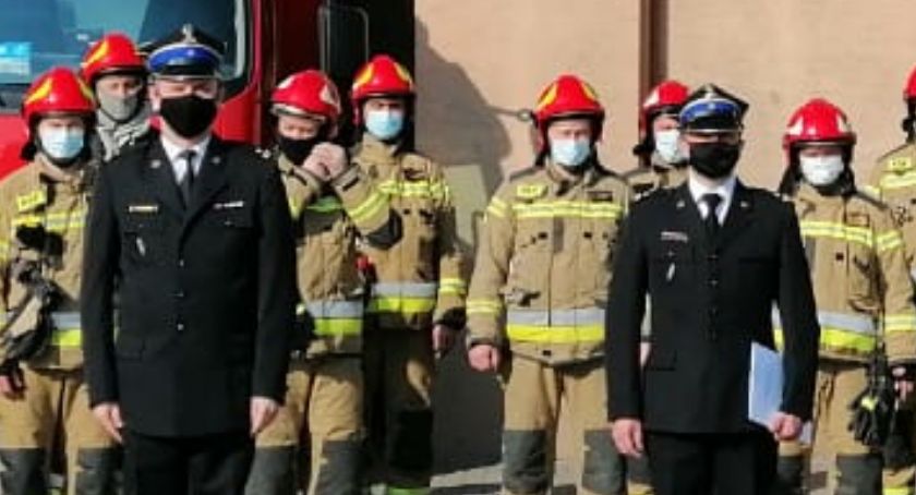 Nowy dowódca w ciechanowskiej straży pożarnej