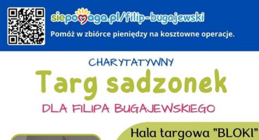 W Ciechanowie odbędzie się Charytatywny Targ Sadzonek