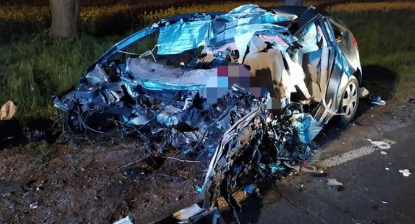 Tragedia w Ujazdówku. Mieszkaniec Ciechanowa zginął w wypadku [zdjęcia]