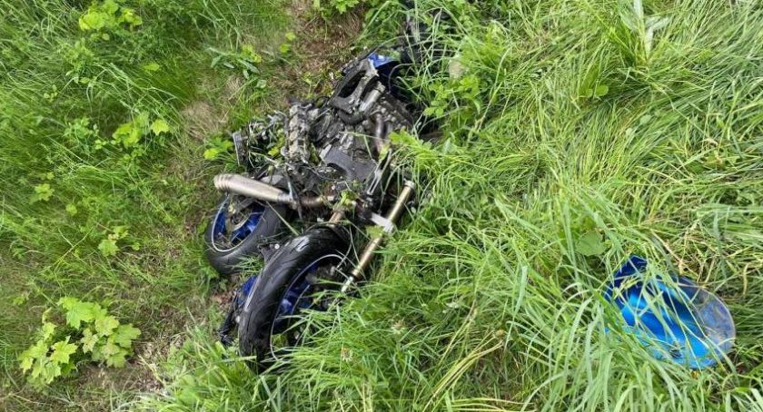 Kolejny młody motocyklista ranny w wypadku w powiecie ciechanowskim
