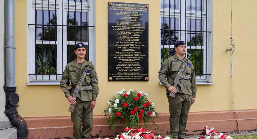 Upamiętnili setną rocznicę przybycia ułanów do Ciechanowa [zdjęcia]