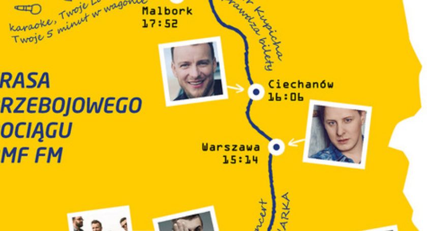 Przebojowy Pociąg RMF FM zawita do Ciechanowa