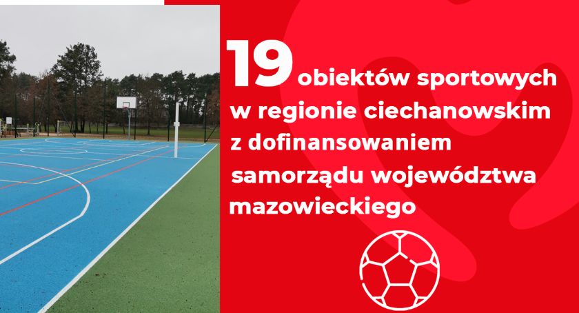 Skatepark w Glinojecku, remonty boisk w Ciechanowie i Sońsku oraz krytej pływalni