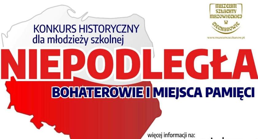 Konkurs historyczny – Niepodległa. Bohaterowie i miejsca pamięci