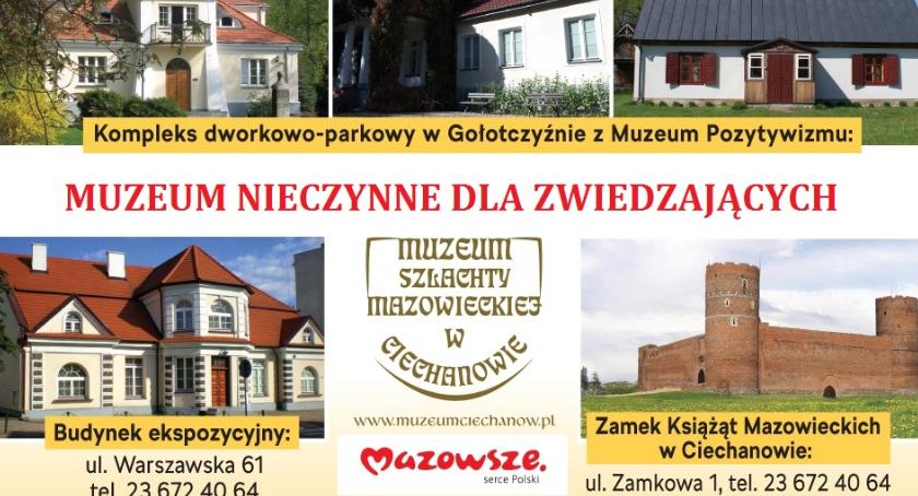 Komunikat Muzeum Szlachty Mazowieckiej w Ciechanowie