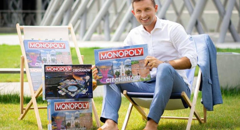 Powstała gra planszowa Monopoly - edycja Ciechanów