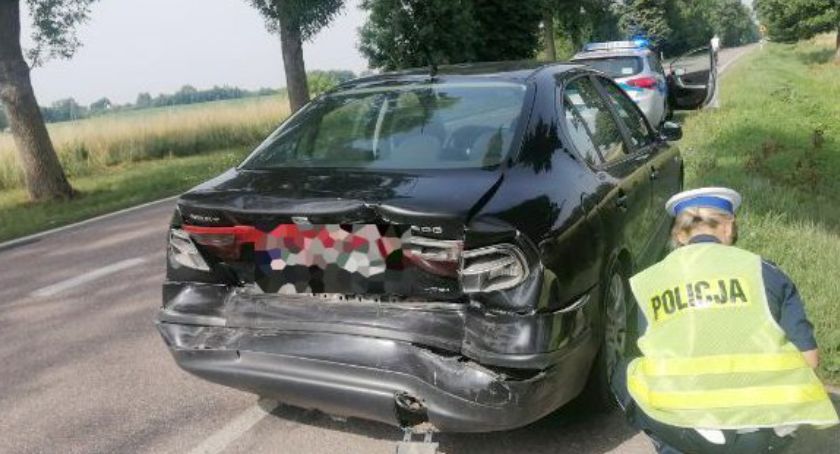 Dziecko ranne po zderzeniu trzech pojazdów