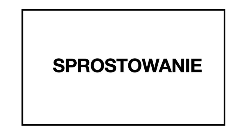 Sprostowanie 