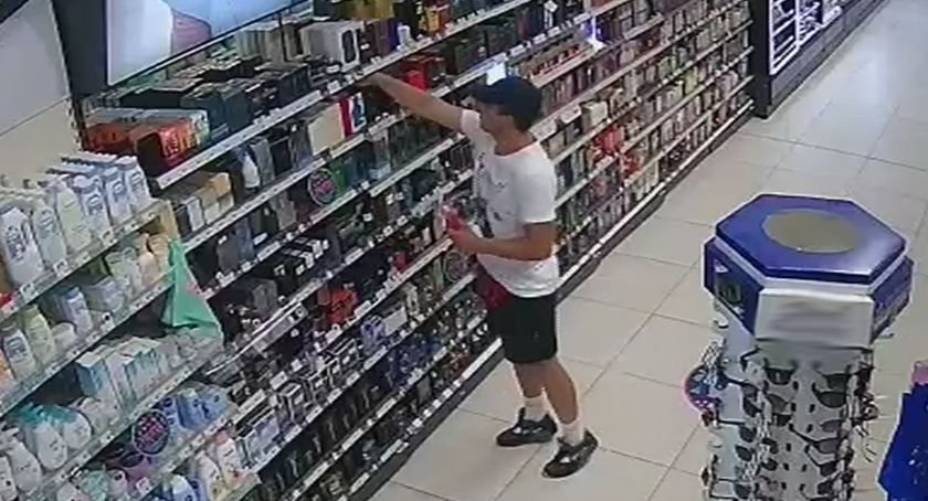 Policja poszukuje złodzieja [zdjęcia]
