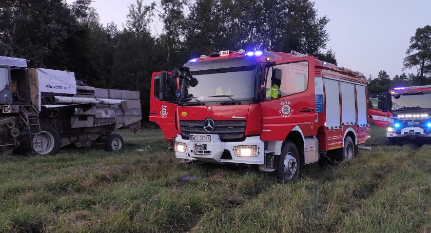Pożar, zalanie, ulatniający się gaz - strażackie interwencje w powiecie ciechanowskim [zdjęcia]