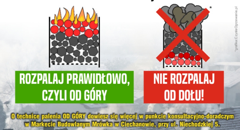 W Ciechanowie pokażą, jak prawidłowo palić w piecach