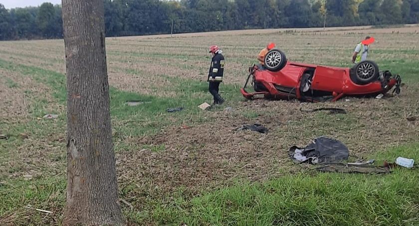Z ostatniej chwili: Poważny wypadek na drodze Ciechanów-Przasnysz [zdjęcia]