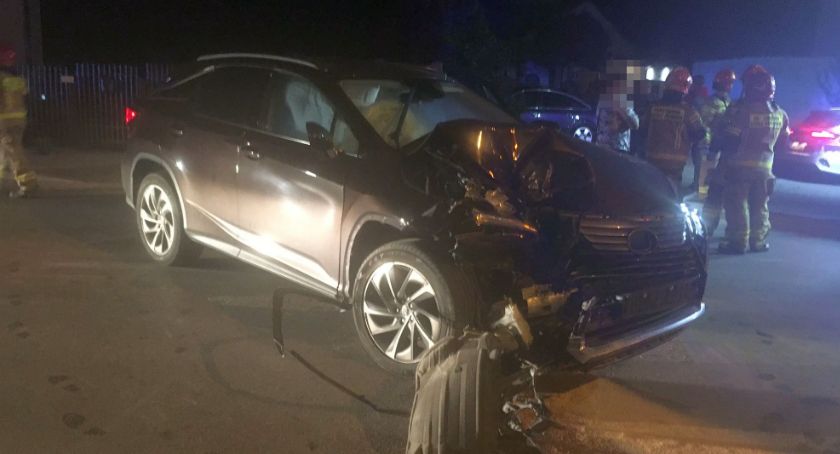 Porsche, Lexus i Citroen zderzyły się w Ciechanowie [zdjęcia]
