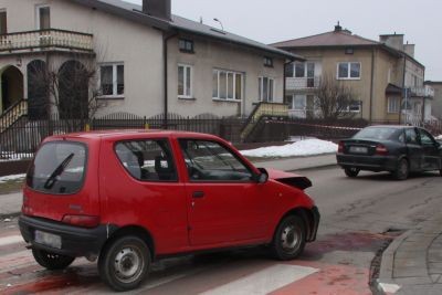 Wypadek na ul. Kopernika, jedna osoba ranna