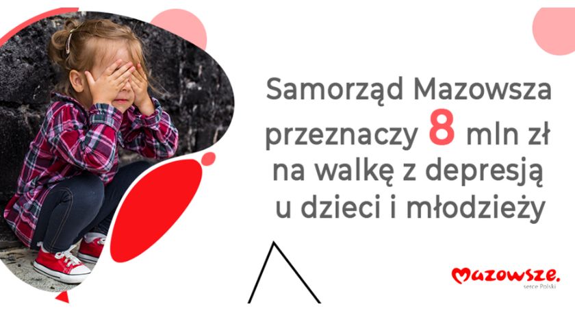 Samorząd Mazowsza wspiera walkę z depresją wśród dzieci i młodzieży