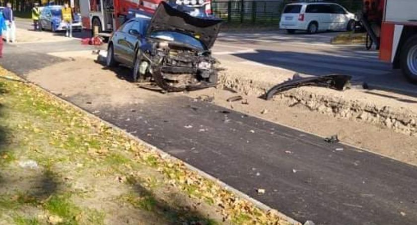 Z ostatniej chwili: Wypadek pod Ciechanowem. Cztery osoby ranne [zdjęcia]