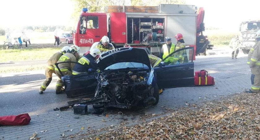 Groźny wypadek w Gołotczyźnie. Co ustaliła policja? [zdjęcia]