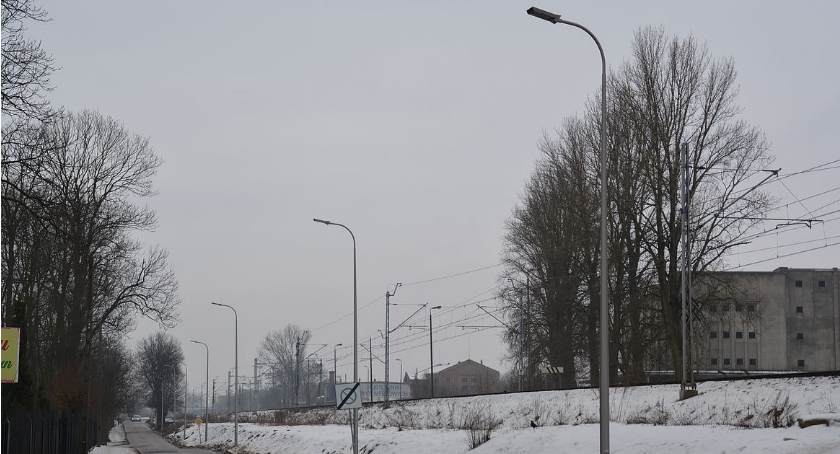 Na ul. Fabrycznej pojawiło się nowe oświetlenie